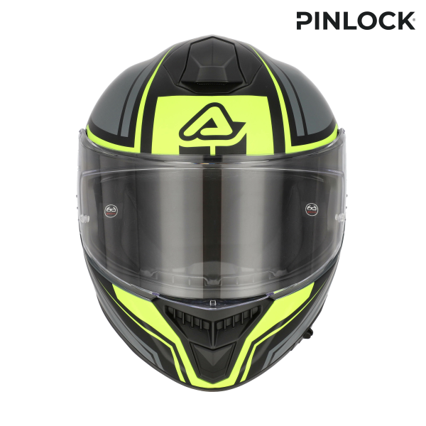 Acerbis Tarmak-X teljes arcú bukósisak, szürke/sárga, XXXL, 10, nordicamoto.ro