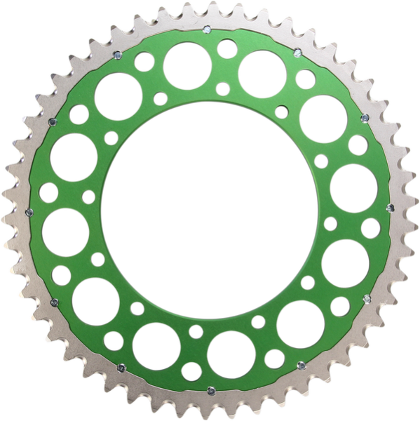 Twinring Rear Sprocket Green, 1, nordicamoto.ro