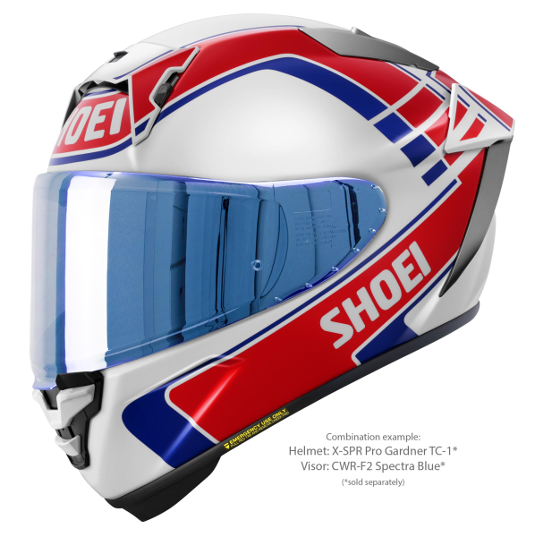 Casca Integrala SHOEI X-SPR PRO GARDNER TC-1 Rosu/Alb M, 8, nordicamoto.ro