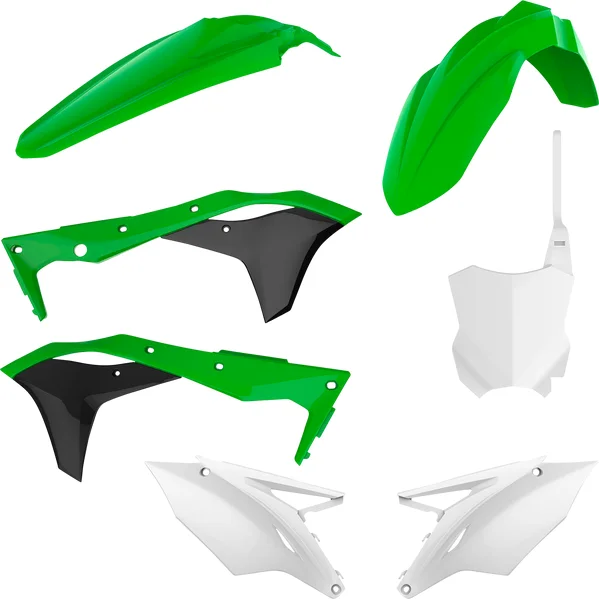 Kit plastice Kawasaki KXF250 '17-'20, 2, nordicamoto.ro