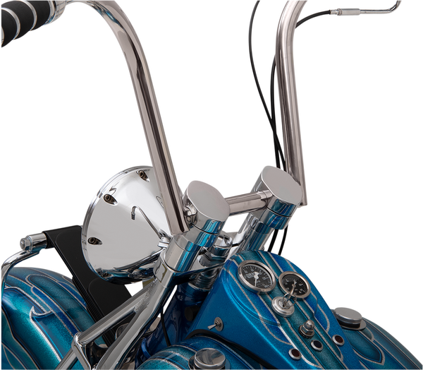 Springer Handlebar Riser Kit Silver, 2, nordicamoto.ro