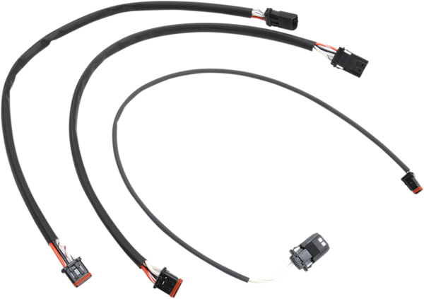 Ready-to-install Handlebar Wire Extension Kit Black, 2, nordicamoto.ro