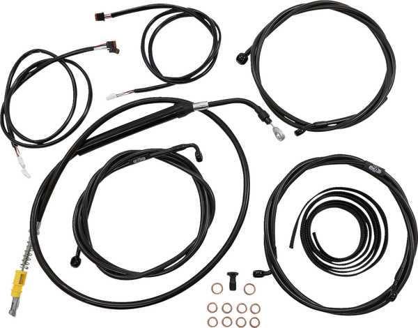 Complete Plug-and-play Cable Kit Black, 1, nordicamoto.ro