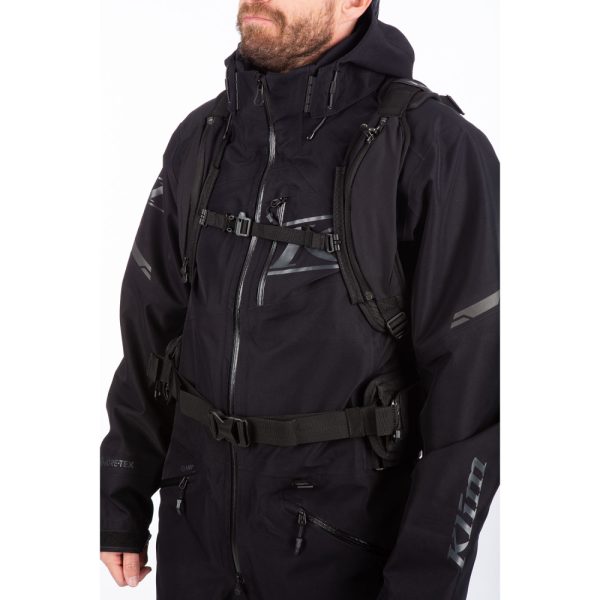 Klim Krew 22 Fiery Red – Black motoros hátizsák, 10, nordicamoto.ro