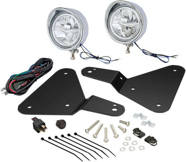 Focus Lower Driving Lights Chrome, 2, nordicamoto.ro