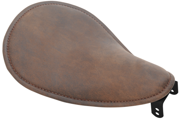 Small Low-profile Spring Solo Seat Brown, 1, nordicamoto.ro