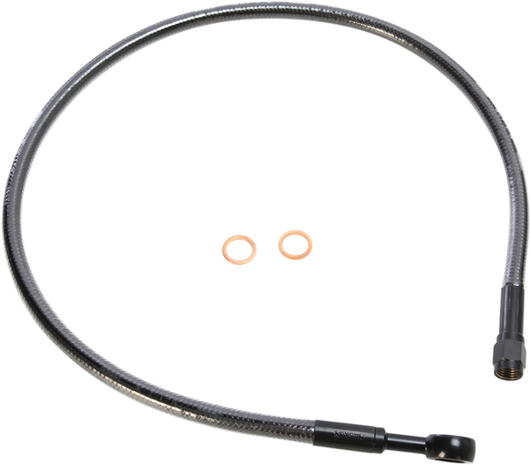 Alternate Length Designer Series Abs-specific Front Brake Line Kit Black, Black Pearl, 2, nordicamoto.ro