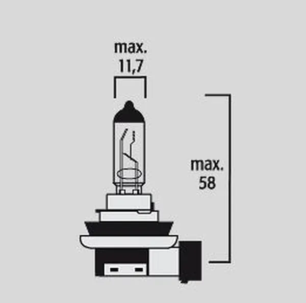 Halogen Headlight Bulbs, 2, nordicamoto.ro