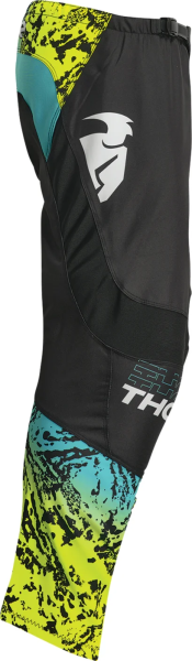 Pantaloni Thor Sector Atlas Acid/Black/Teal 48, 2, nordicamoto.ro