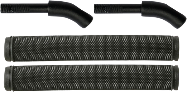Handlebar Hook Kit With Grips Black, 1, nordicamoto.ro