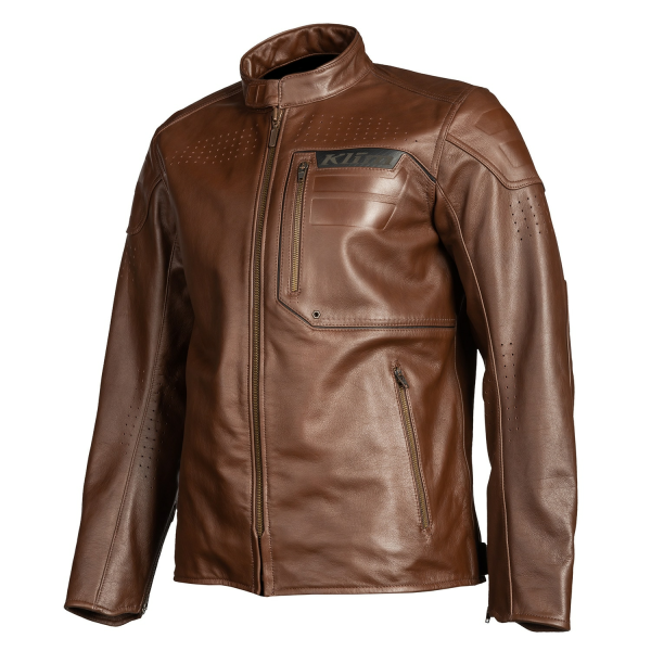 Geaca Moto Touring Klim Sixxer Leather Sienna Brown, 1, nordicamoto.ro