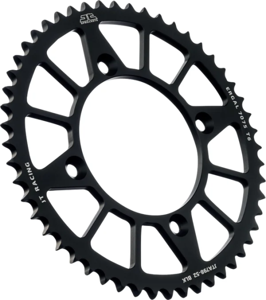 JT SPROCKETS Rear Sprocket Silver, 2, nordicamoto.ro