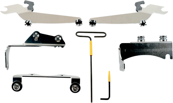 No-tool Trigger-lock Mount Kit For Sportshield Silver, 1, nordicamoto.ro