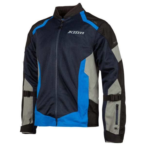 Klim Touring Induction Stealth Black textil motoros kabát, XS, 13, nordicamoto.ro