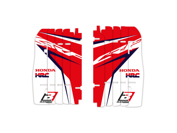 Replica Rad Louver Graphics Black, Red, White, 1, nordicamoto.ro