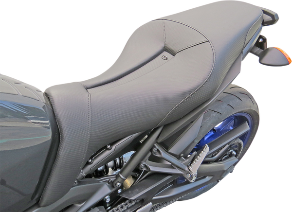 Gel-channel Track Carbon Fiber Sport Seat Black, 1, nordicamoto.ro