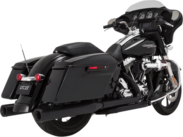 Eliminator 400 Slip-on Mufflers Black, 2, nordicamoto.ro