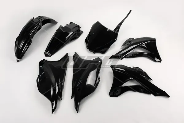 Teljes karosszériakészlet Kawasaki-hoz, fekete, 1, nordicamoto.ro