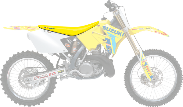 Replica Team Seat Cover Yellow, 2, nordicamoto.ro