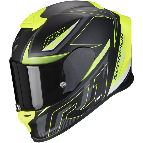 Casca integrala sport SCORPION EXO-R1 EVO AIR GAZ Negru/Rosu XL, 4, nordicamoto.ro