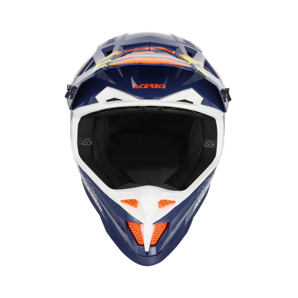 Acerbis T711 sisak, kék/narancssárga, M-es méret, 9, nordicamoto.ro