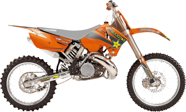 Rockstar Graphic Kits Orange, Black, 1, nordicamoto.ro