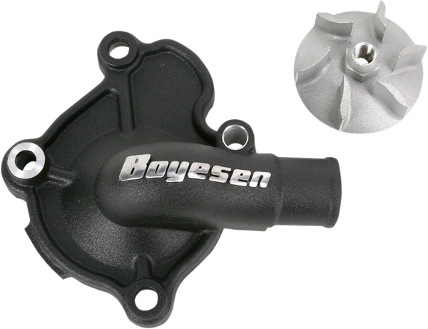 Supercooler Water Pump Cover And Impeller Kit Black, 1, nordicamoto.ro