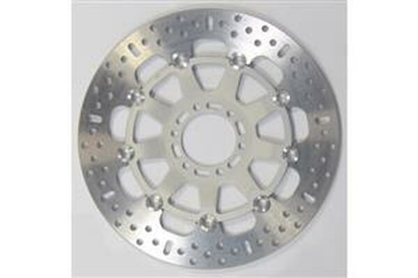 Floating Brake Rotor Silver, Stainless Steel, 1, nordicamoto.ro