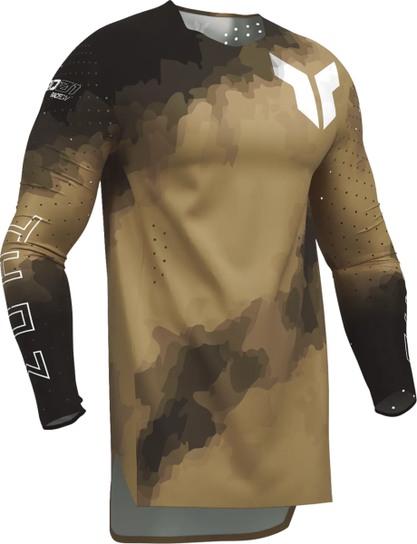 Thor Sportmode Carbon Brown póló, XXL, 1, nordicamoto.ro