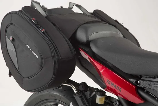 Blaze Saddlebag Set Black, Gray, 1, nordicamoto.ro