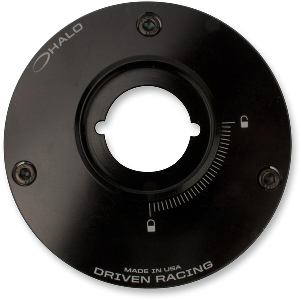Halo Fuel Cap Base Black, 1, nordicamoto.ro