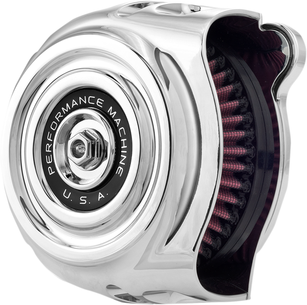 Vintage Air Cleaner Silver, 2, nordicamoto.ro