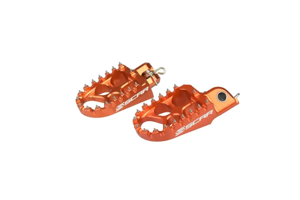 Evolution Racing Footpegs Orange, 1, nordicamoto.ro