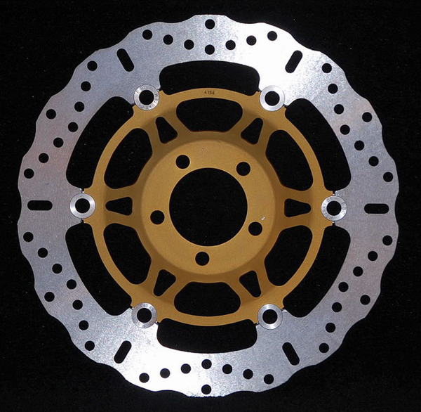 Contour X Series Brake Rotor Gold, Silver, Stainless Steel, 1, nordicamoto.ro