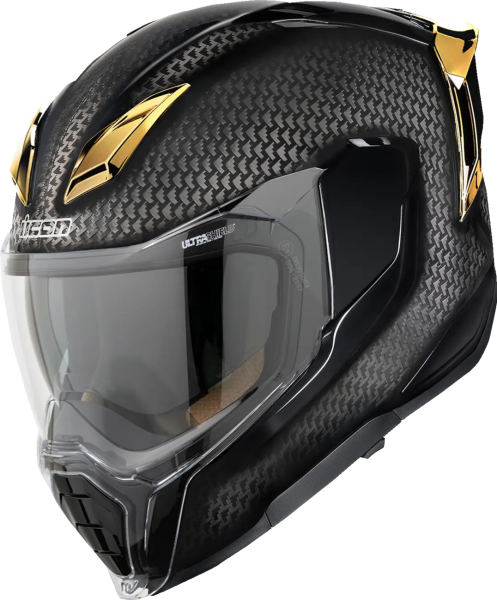 Ultraflite Carbon Mips Helmet Gold-Black, 1, nordicamoto.ro