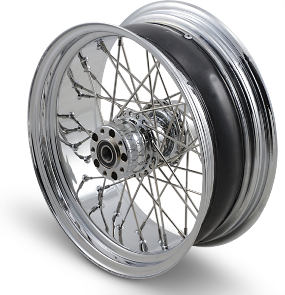 Laced 40-80 Spoke Wheel Assembly Silver, 1, nordicamoto.ro