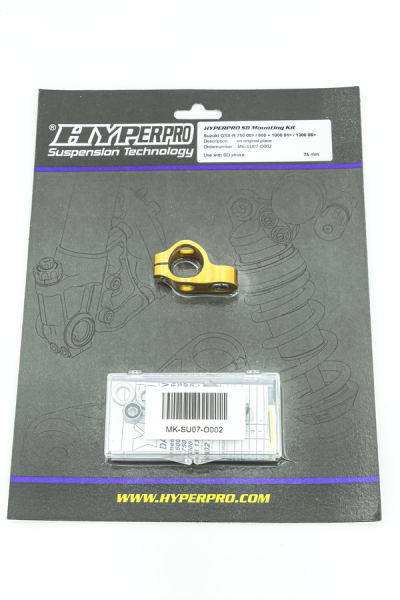 Steering Damper Mounting Kit Gold, 1, nordicamoto.ro