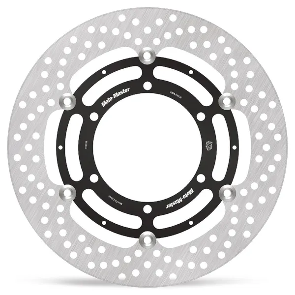 Halo sorozatú úszó rotor, fekete, rozsdamentes acél, 1, nordicamoto.ro