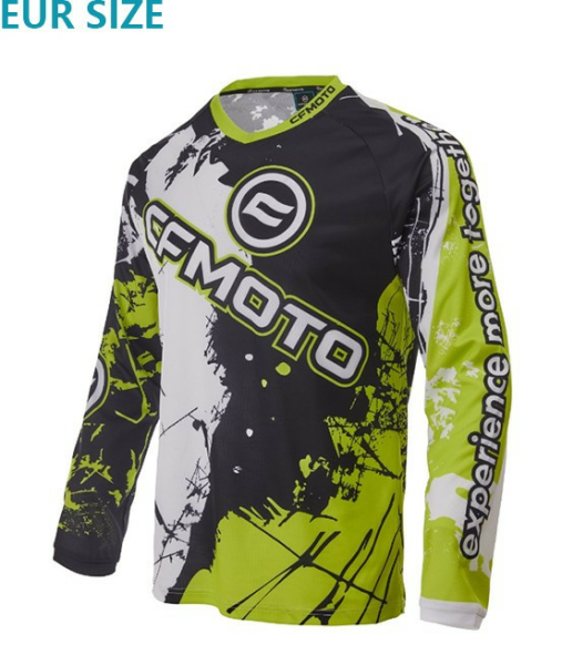 TRICOU RIDING MX/ENDURO CFMOTO D – NEGRU/VERDE, 7, nordicamoto.ro