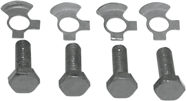 Front Fender Mounting Hardware Kit Silver, 1, nordicamoto.ro