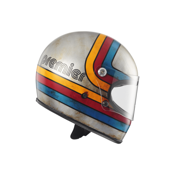 Casca Premier Trophy Platinum ED EX 77 BM sisak, kék/szürke/piros/sárga, L-es méret, 2, nordicamoto.ro