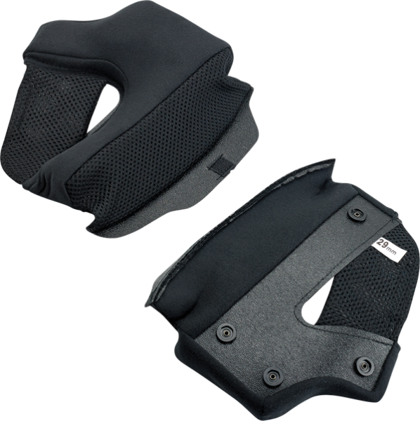 Lane Splitter Helmet Cheek Pads Black, 1, nordicamoto.ro