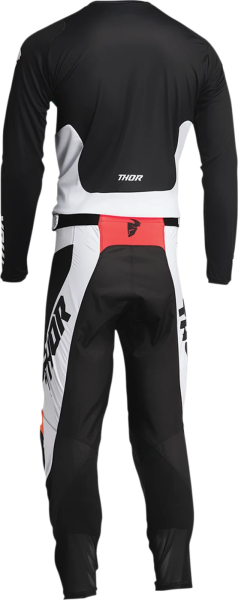 Tricou Thor Pulse React Black/White XL, 2, nordicamoto.ro