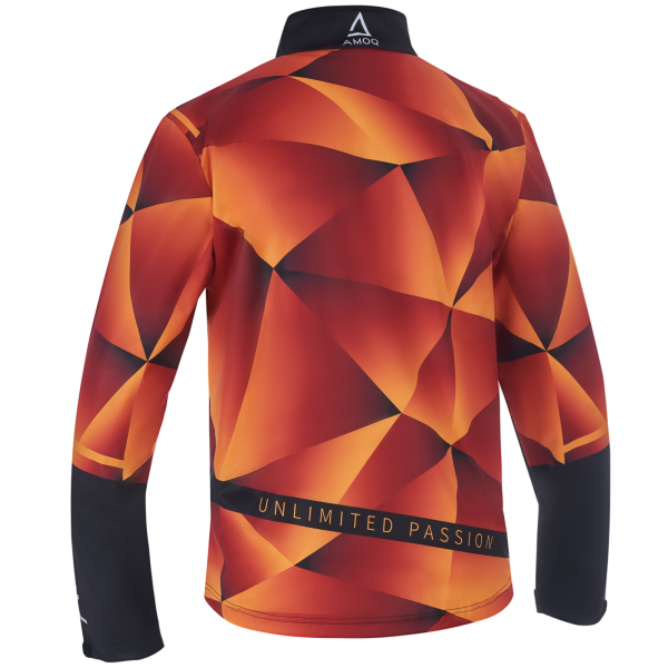 AMOQ Apex V2 dzseki, fekete/narancssárga, M, 2, nordicamoto.ro