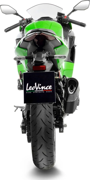 LeoVince LV-14 R Black Edition csőre szerelhető kipufogórendszer a Kawasaki Z400 / Z500 modellekhez, 5, nordicamoto.ro