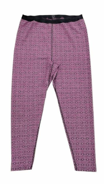 SVALA Merino Design női nadrág, jacquard, málna-szürke, S méret, 1, nordicamoto.ro