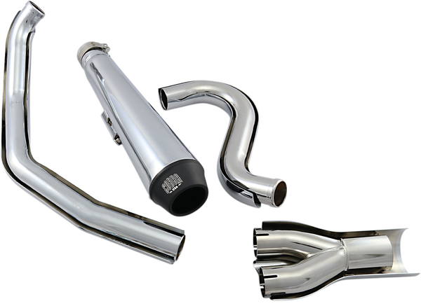 El Diablo 2:1 Exhaust System Chrome, 2, nordicamoto.ro