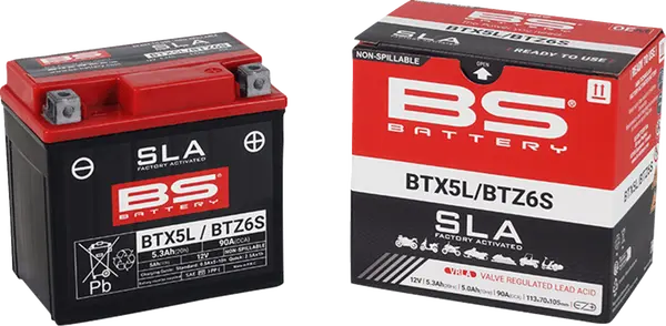 BS BTX5L SLA akkumulátor, 12 V, 70 A, 3, nordicamoto.ro