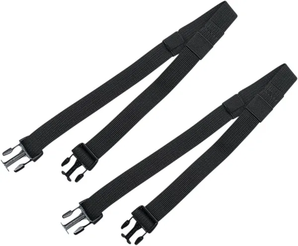 Tie-down Strap Set For Tail Bags Black, 1, nordicamoto.ro