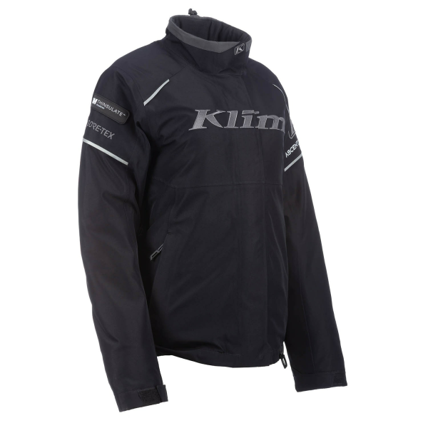 Klim Flare fekete – aszfalt színű női motoros kabát, 28, nordicamoto.ro